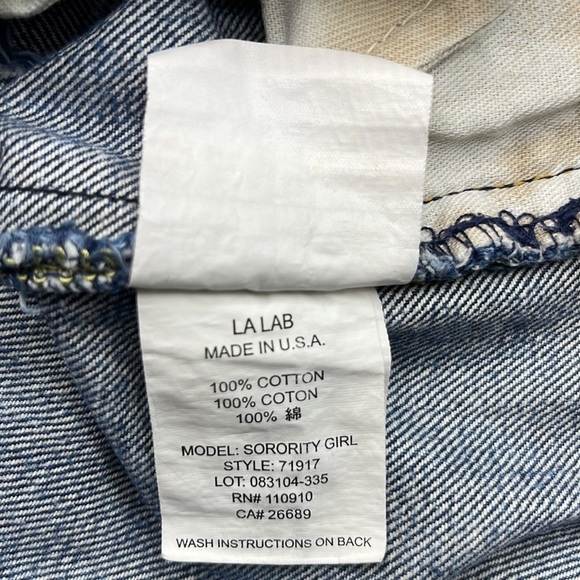 Chip & Pepper Sorority Girl Size 27 - Picture 10 of 16